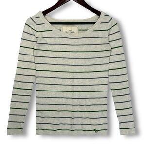 Abercrombie Fitch Striped Long‎ Sleeve Sweater Top Women's XS Casual Everyday